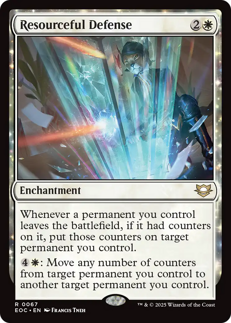 Resourceful Defense [Edge of Eternities Commander] | Gear Gaming Bentonville