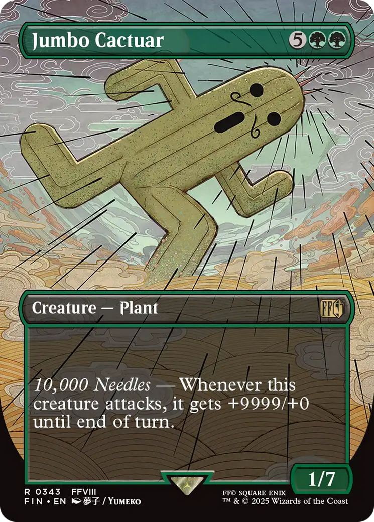 Jumbo Cactuar (Borderless) [FINAL FANTASY] | Gear Gaming Bentonville