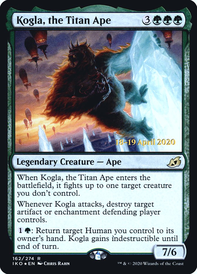 Kogla, the Titan Ape [Ikoria: Lair of Behemoths Prerelease Promos] | Gear Gaming Bentonville