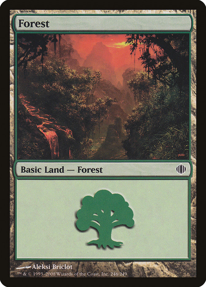 Forest (246) [Shards of Alara] | Gear Gaming Bentonville
