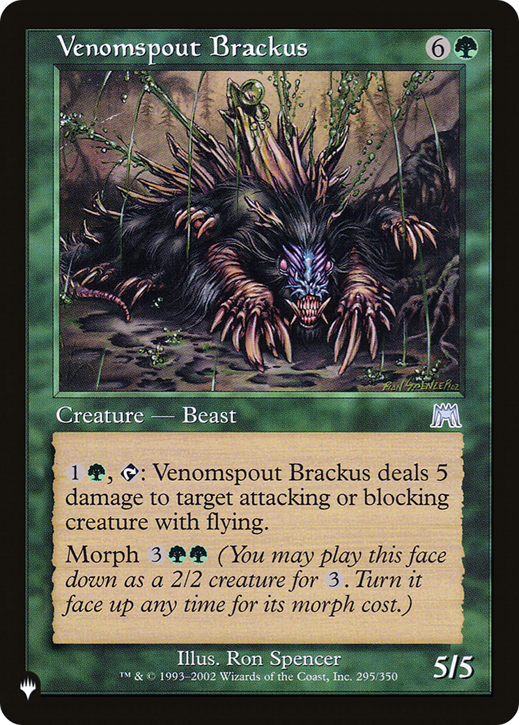 Venomspout Brackus [The List Reprints] | Gear Gaming Bentonville