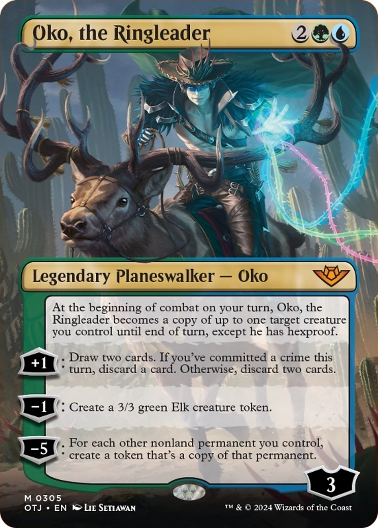 Oko, the Ringleader (Borderless) [Outlaws of Thunder Junction] | Gear Gaming Bentonville