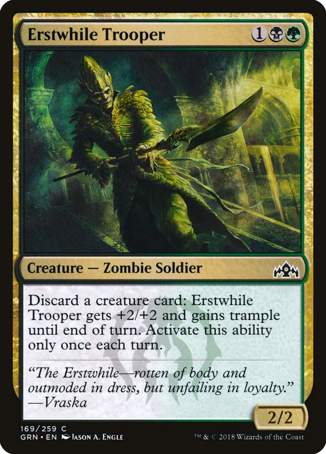 Erstwhile Trooper [Guilds of Ravnica] | Gear Gaming Bentonville