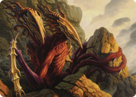 Two-Headed Sliver Art Card [Commander Masters Art Series] | Gear Gaming Bentonville