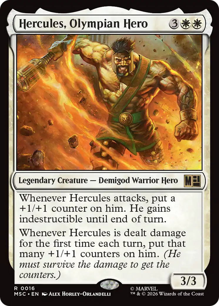 Hercules, Olympian Hero [Marvel Super Heroes Commander] | Gear Gaming Bentonville