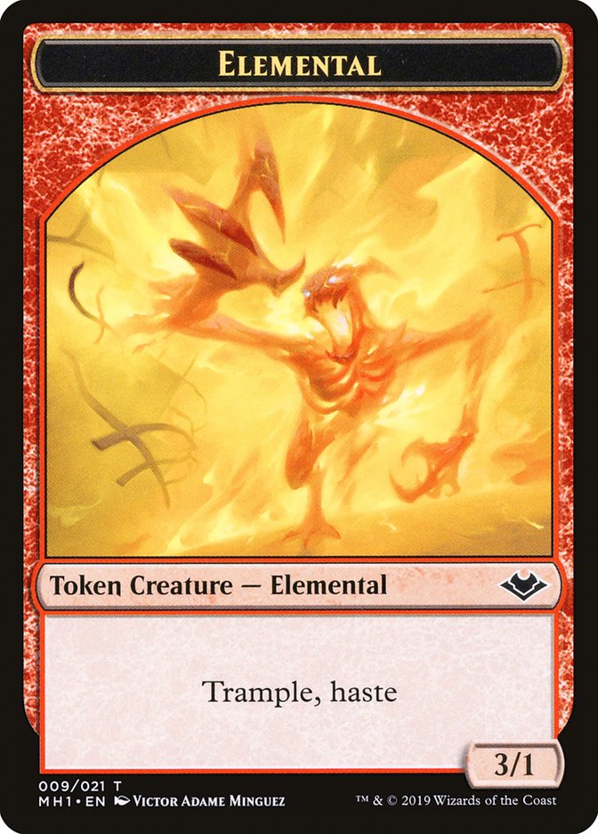 Elemental Token (009/021) [Modern Horizons Tokens] | Gear Gaming Bentonville