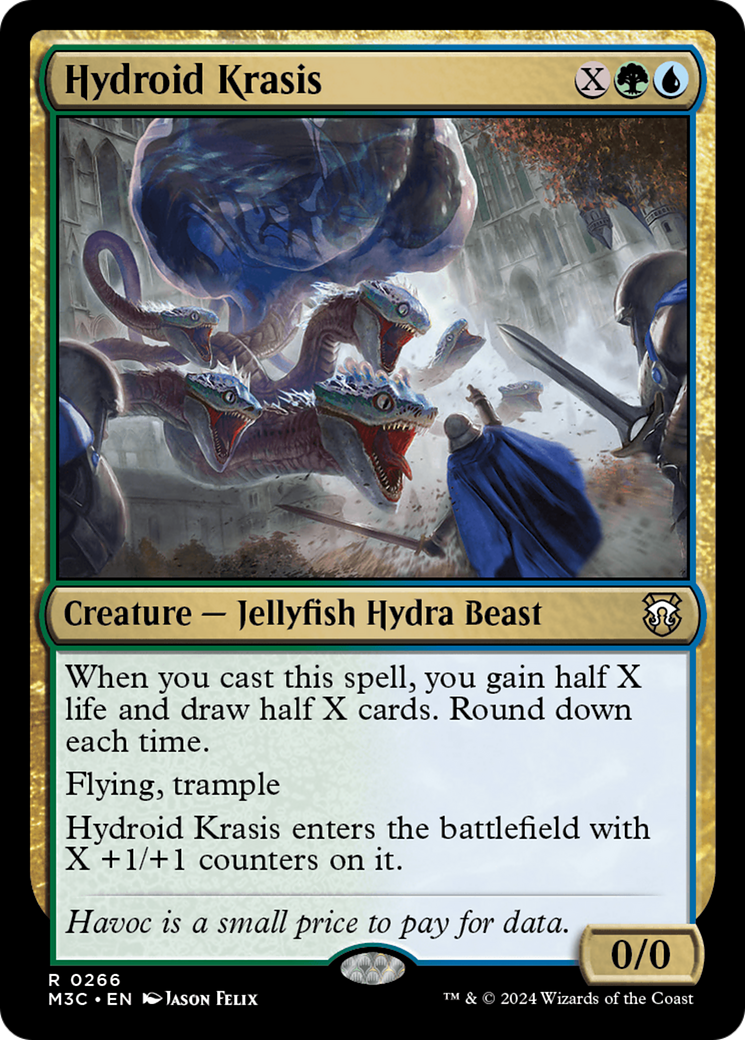 Hydroid Krasis (Ripple Foil) [Modern Horizons 3 Commander] | Gear Gaming Bentonville