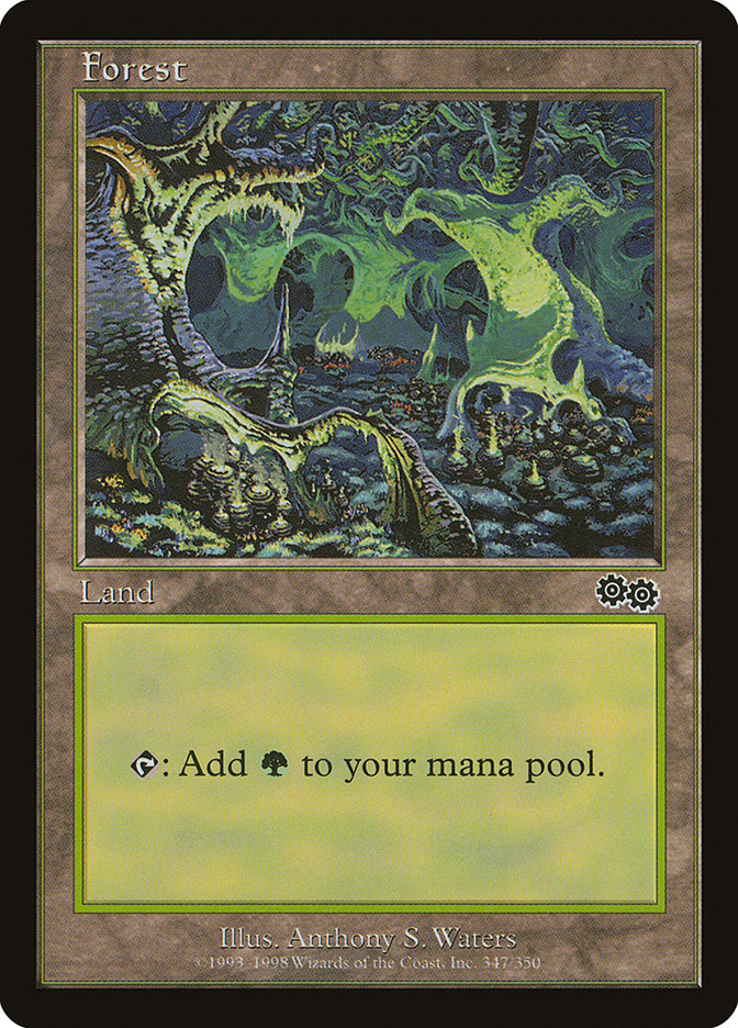 Forest (347) [Urza's Saga] | Gear Gaming Bentonville