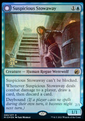Suspicious Stowaway // Seafaring Werewolf [Innistrad: Midnight Hunt Prerelease Promos] | Gear Gaming Bentonville