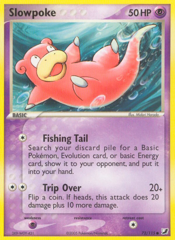 Slowpoke (72/115) [EX: Unseen Forces] | Gear Gaming Bentonville