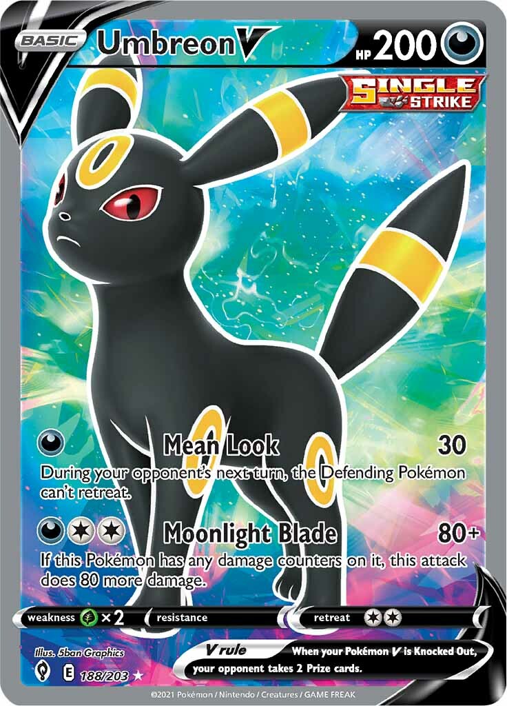 Umbreon V (188/203) [Sword & Shield: Evolving Skies] | Gear Gaming Bentonville