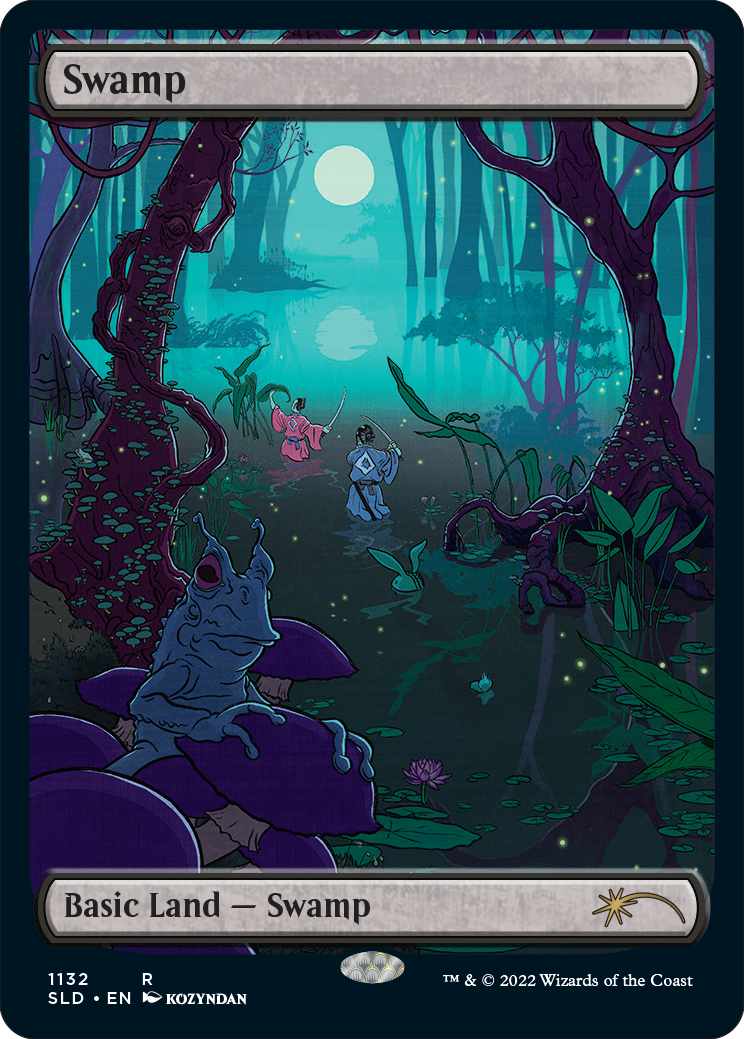 Swamp (1132) (Full-Art) [Secret Lair Drop Series] | Gear Gaming Bentonville