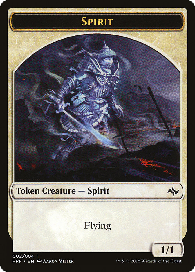 Spirit Token [Fate Reforged Tokens] | Gear Gaming Bentonville