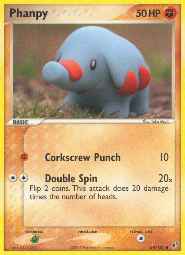 Phanpy (69/107) [EX: Deoxys] | Gear Gaming Bentonville