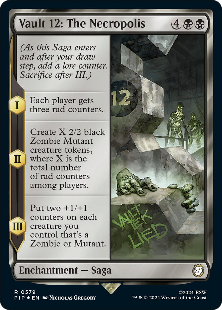 Vault 12: The Necropolis (Surge Foil) [Fallout] | Gear Gaming Bentonville