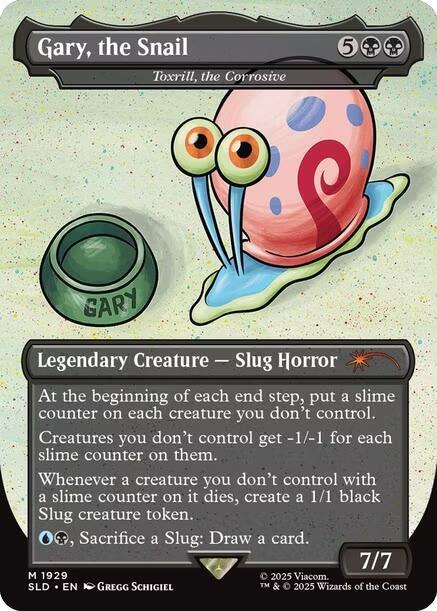 Gary, the Snail - Toxrill, the Corrosive [Secret Lair Drop Series] | Gear Gaming Bentonville