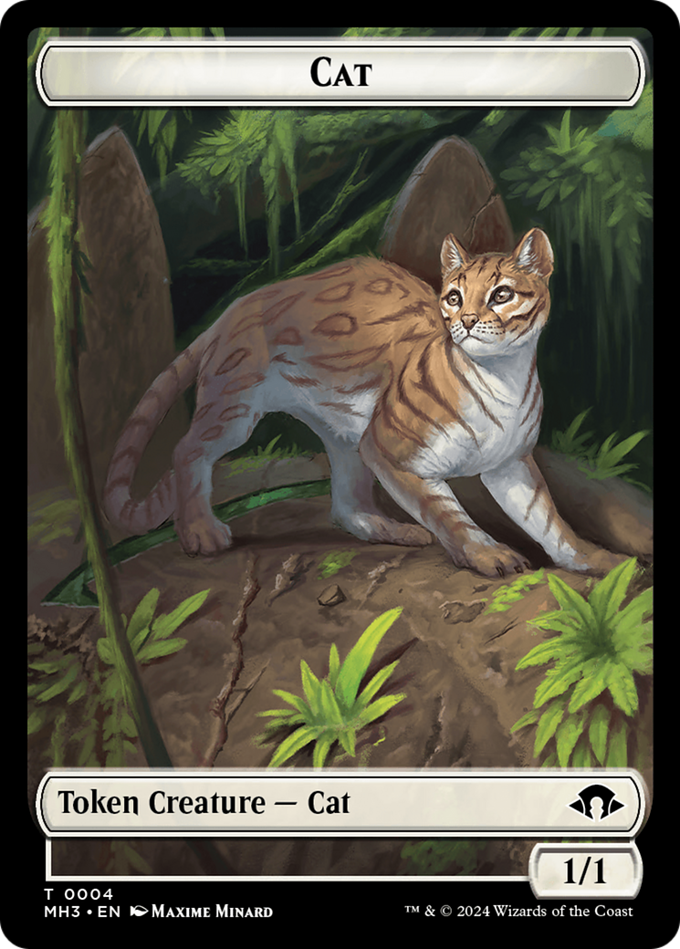 Cat // Energy Reserve Double-Sided Token [Modern Horizons 3 Tokens] | Gear Gaming Bentonville