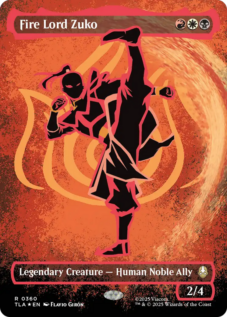 Fire Lord Zuko (Borderless Battle Pose) [Avatar: The Last Airbender] | Gear Gaming Bentonville