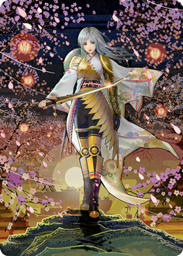 The Wandering Emperor 2 Art Card [Kamigawa: Neon Dynasty Art Series] | Gear Gaming Bentonville