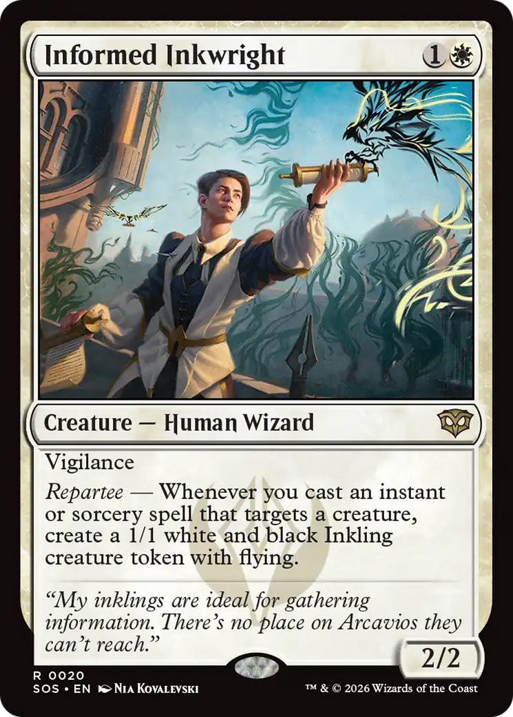 Informed Inkwright [Secrets of Strixhaven] | Gear Gaming Bentonville