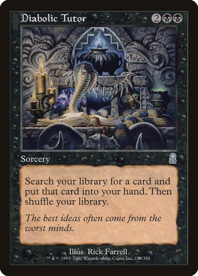 Diabolic Tutor [Odyssey] | Gear Gaming Bentonville