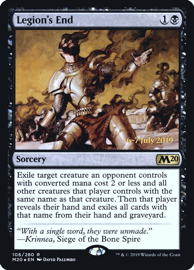 Legion's End [Core Set 2020 Prerelease Promos] | Gear Gaming Bentonville