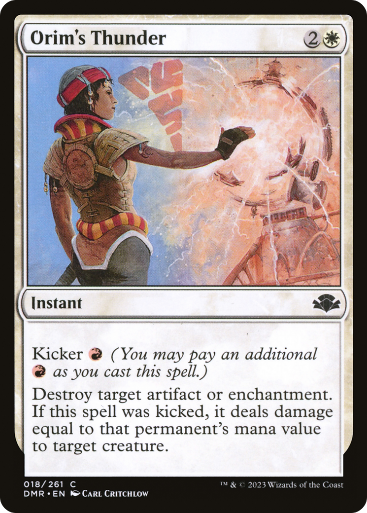 Orim's Thunder [Dominaria Remastered] | Gear Gaming Bentonville