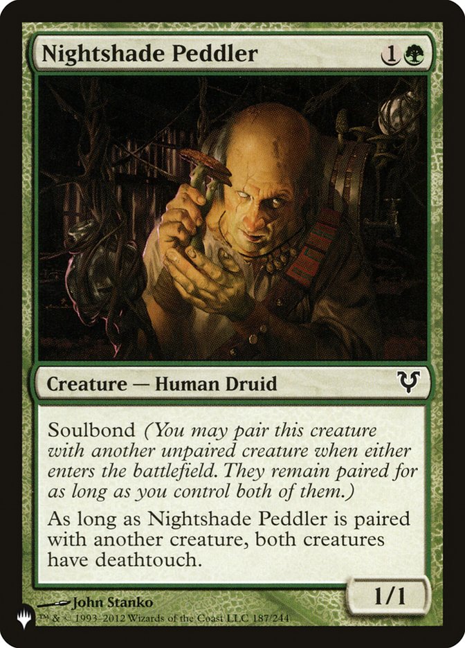 Nightshade Peddler [The List] | Gear Gaming Bentonville