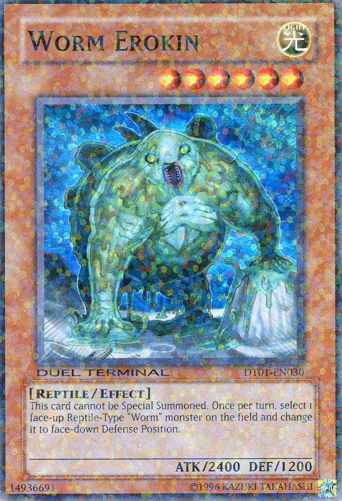 Worm Erokin [DT01-EN030] Super Rare | Gear Gaming Bentonville