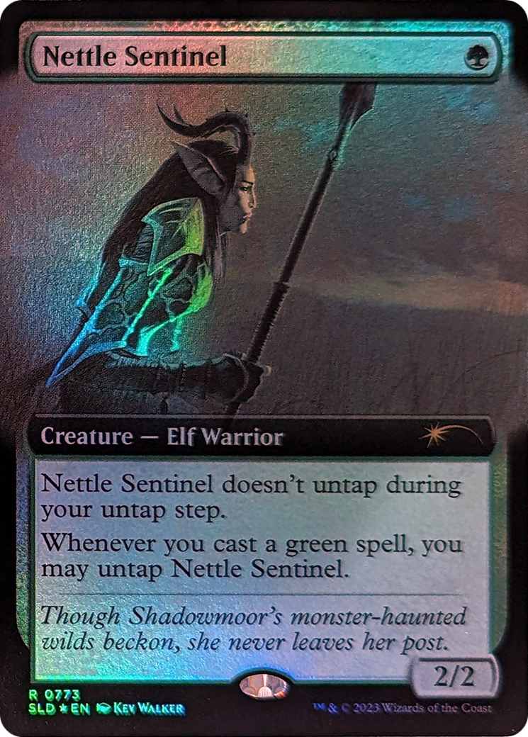 Nettle Sentinel (Extended Art) [Secret Lair Drop Series] | Gear Gaming Bentonville