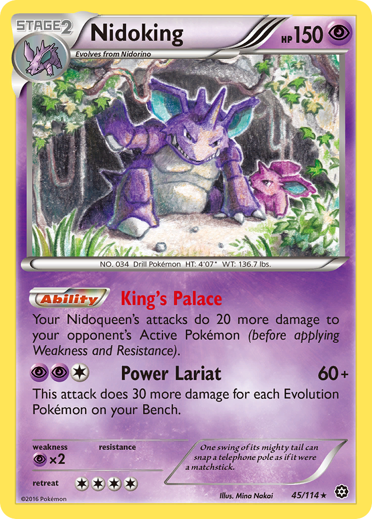Nidoking (45/114) [XY: Steam Siege] | Gear Gaming Bentonville
