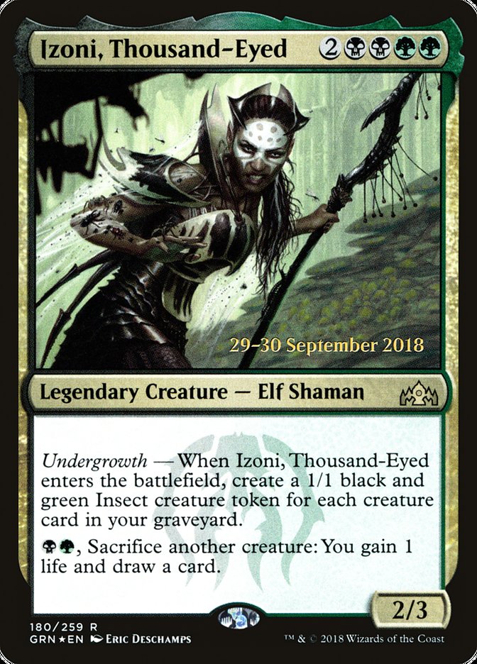 Izoni, Thousand-Eyed [Guilds of Ravnica Prerelease Promos] | Gear Gaming Bentonville