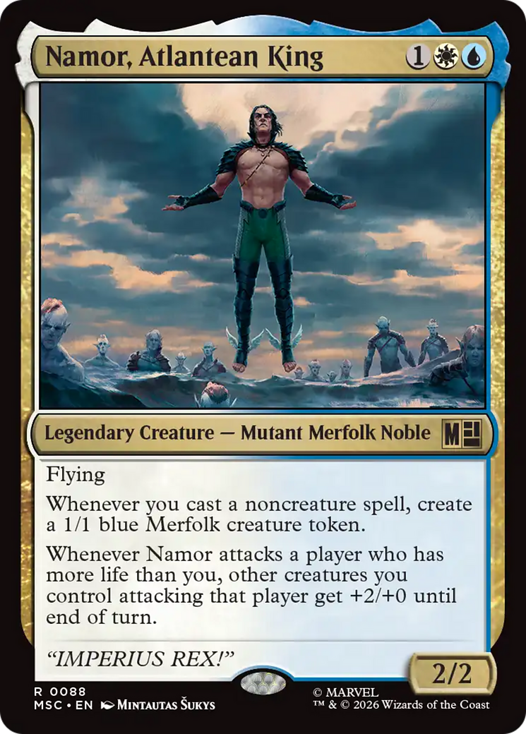 Namor, Atlantean King [Marvel Super Heroes Commander] | Gear Gaming Bentonville