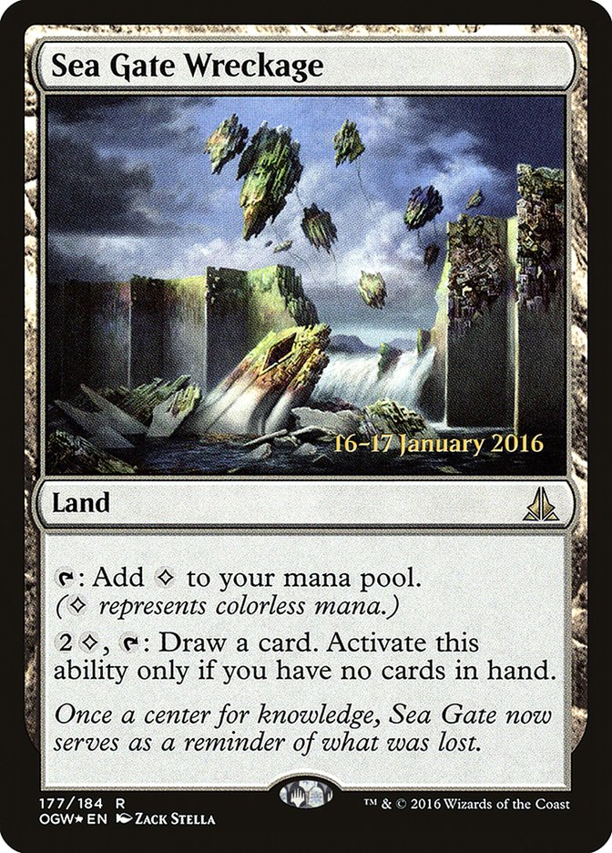 Sea Gate Wreckage [Oath of the Gatewatch Prerelease Promos] | Gear Gaming Bentonville