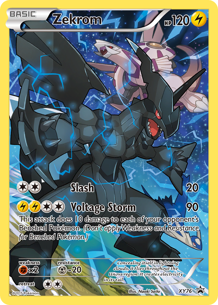 Zekrom (XY76) [XY: Black Star Promos] | Gear Gaming Bentonville