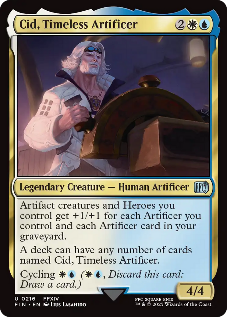 Cid, Timeless Artificer (0216) [FINAL FANTASY] | Gear Gaming Bentonville