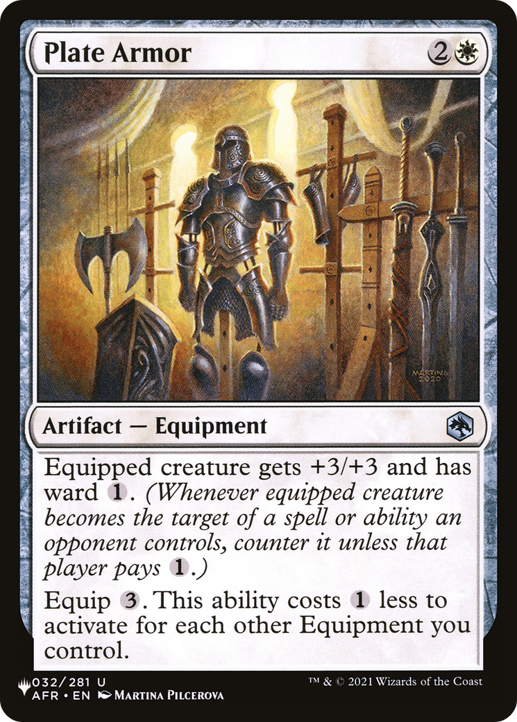 Plate Armor [The List Reprints] | Gear Gaming Bentonville