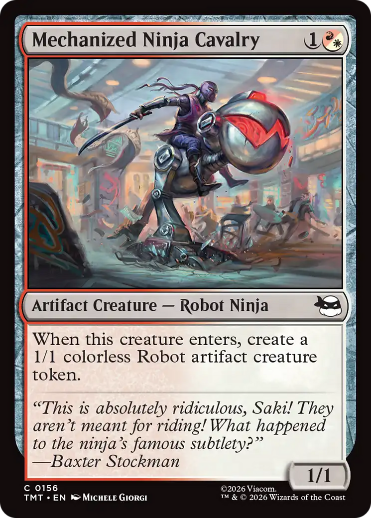 Mechanized Ninja Cavalry [Teenage Mutant Ninja Turtles] | Gear Gaming Bentonville