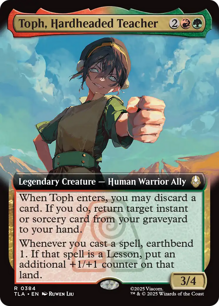 Toph, Hardheaded Teacher (Extended Art) [Avatar: The Last Airbender] | Gear Gaming Bentonville