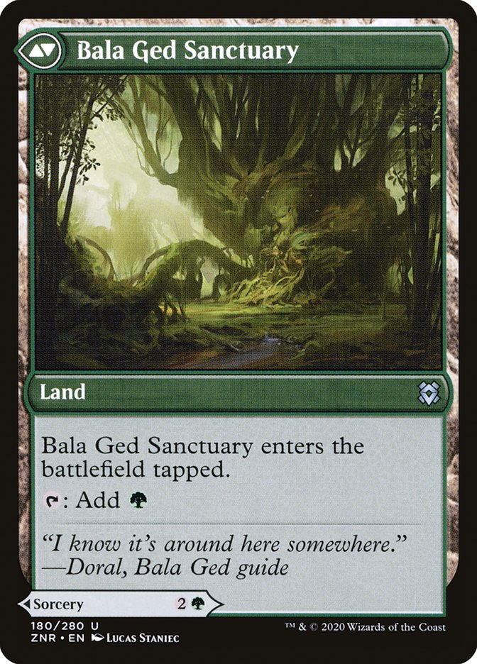Bala Ged Recovery // Bala Ged Sanctuary [Zendikar Rising] | Gear Gaming Bentonville