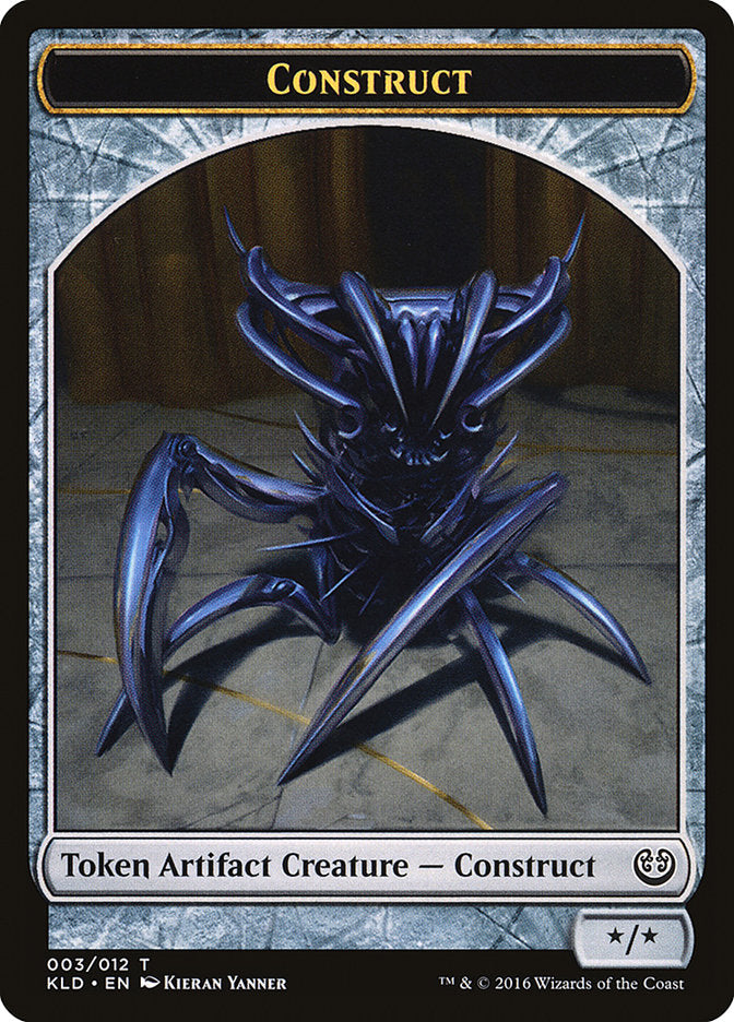 Construct Token (003/012) [Kaladesh Tokens] | Gear Gaming Bentonville