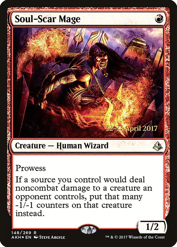Soul-Scar Mage [Amonkhet Prerelease Promos] | Gear Gaming Bentonville