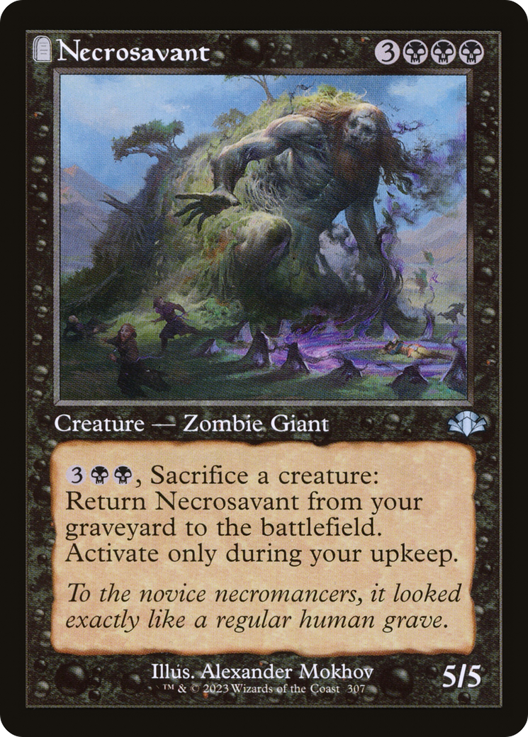 Necrosavant (Retro) [Dominaria Remastered] | Gear Gaming Bentonville