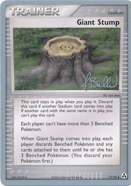 Giant Stump (75/92) (Eeveelutions - Jimmy Ballard) [World Championships 2006] | Gear Gaming Bentonville
