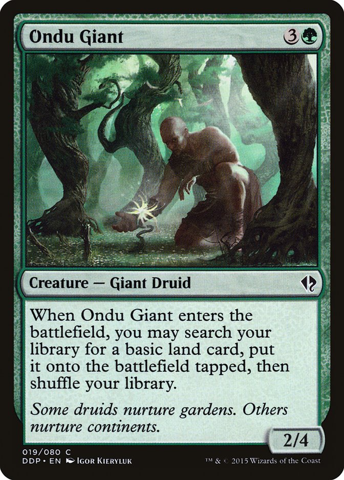 Ondu Giant [Duel Decks: Zendikar vs. Eldrazi] | Gear Gaming Bentonville