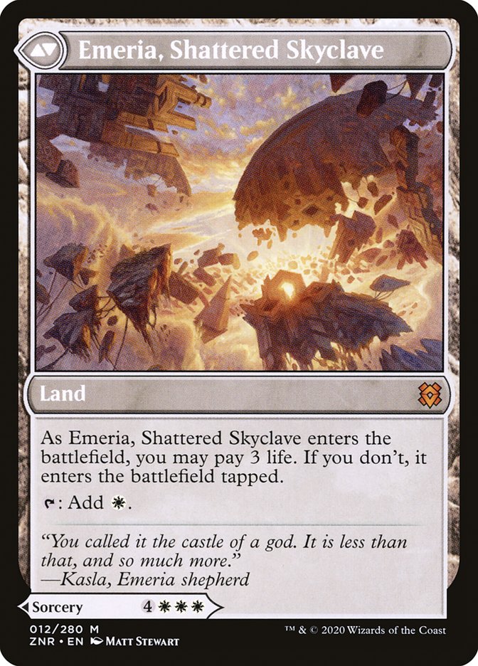 Emeria's Call // Emeria, Shattered Skyclave [Zendikar Rising] | Gear Gaming Bentonville