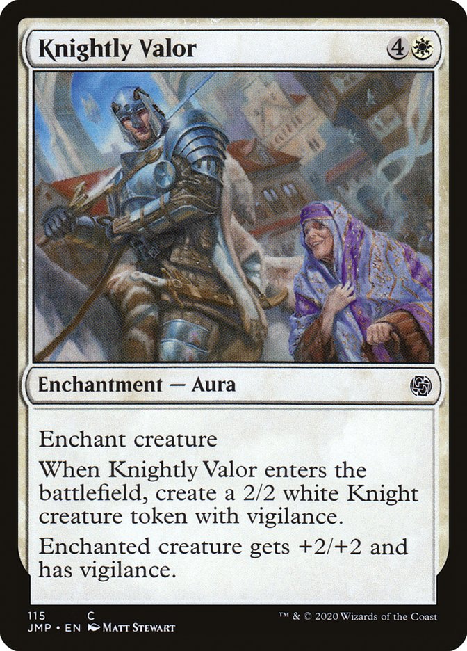 Knightly Valor [Jumpstart] | Gear Gaming Bentonville
