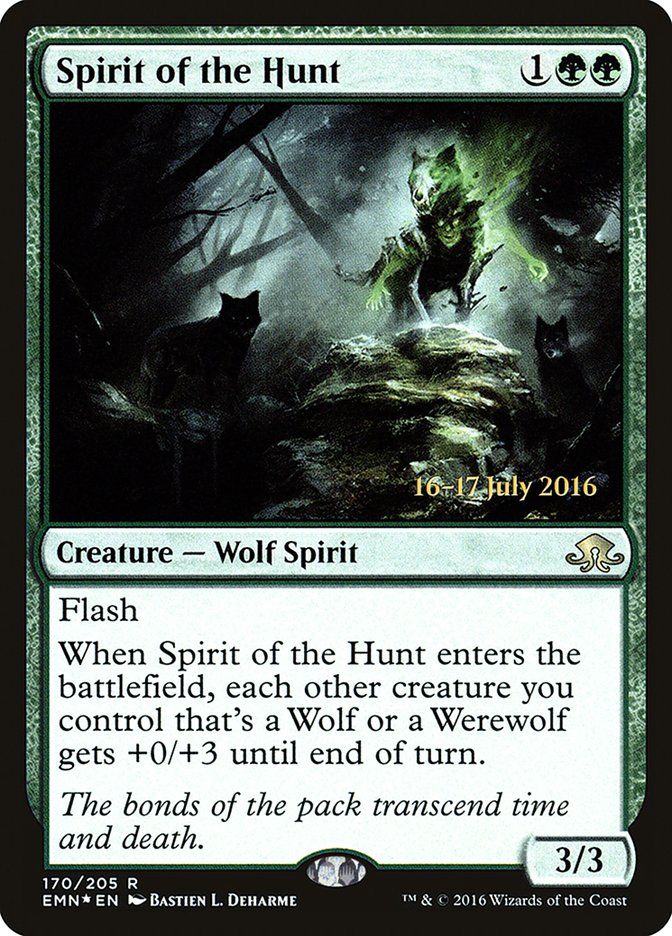 Spirit of the Hunt [Eldritch Moon Prerelease Promos] | Gear Gaming Bentonville