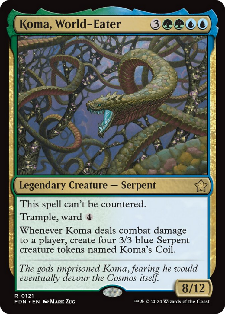 Koma, World-Eater [Foundations] | Gear Gaming Bentonville