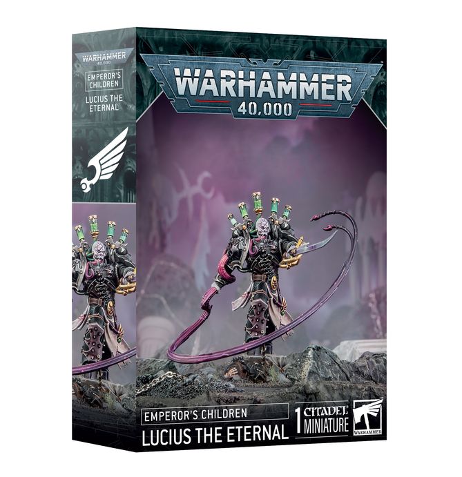 Warhammer 40k: Emperor's Children – Lucius The Eternal | Gear Gaming Bentonville